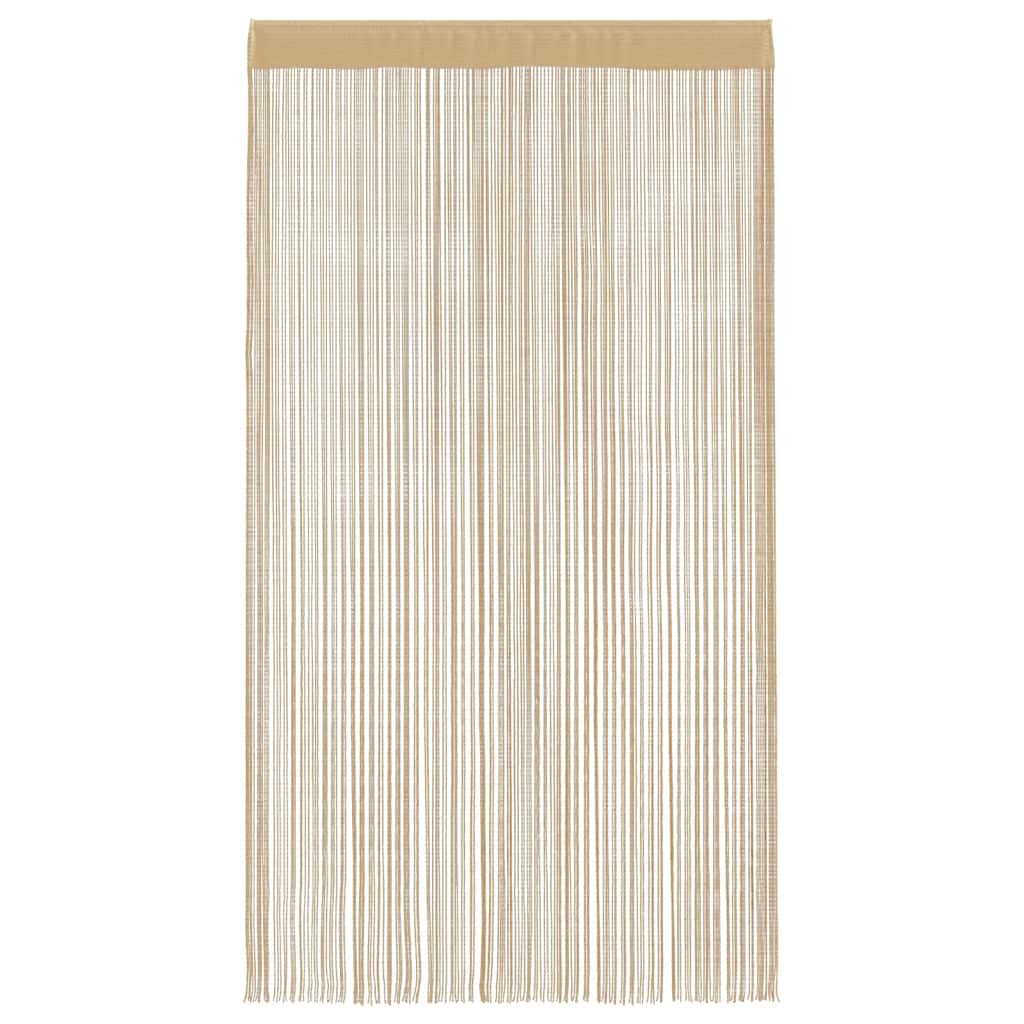 Končane Zavjese 2 kom 100x250 cm Bež