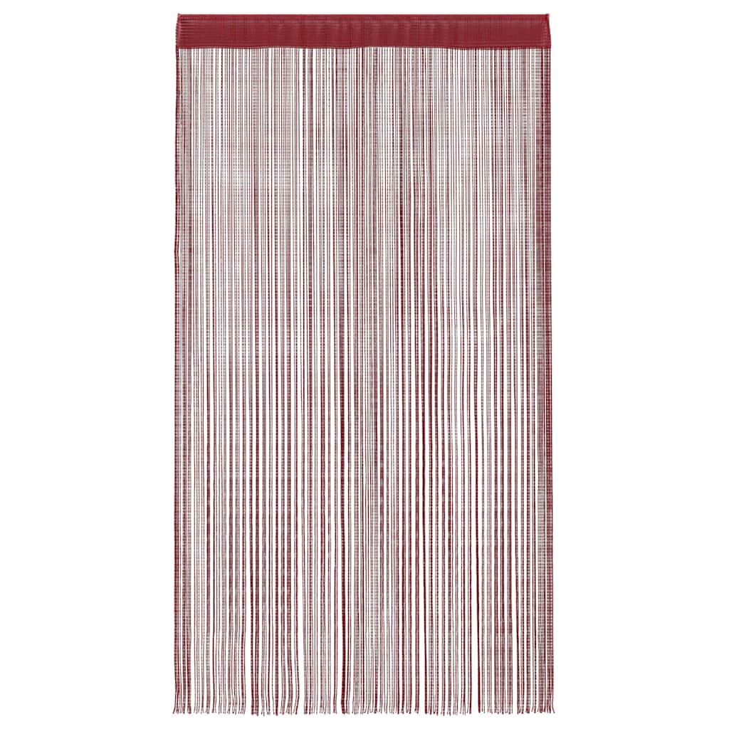 Končane Zavjese 2 kom 140x250 cm Bordo