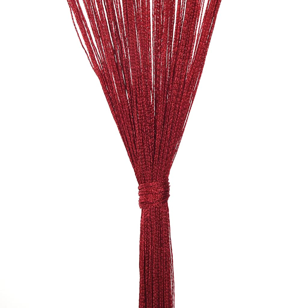 Končane Zavjese 2 kom 140x250 cm Bordo