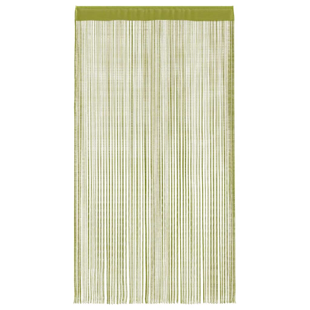 Končane Zavjese 2 kom 100x250 cm Zelene