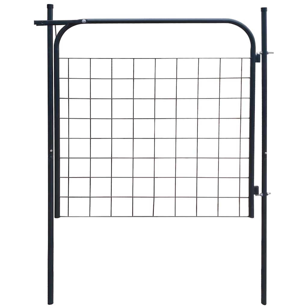 Vrtna ograda 100x100 cm antracit boje