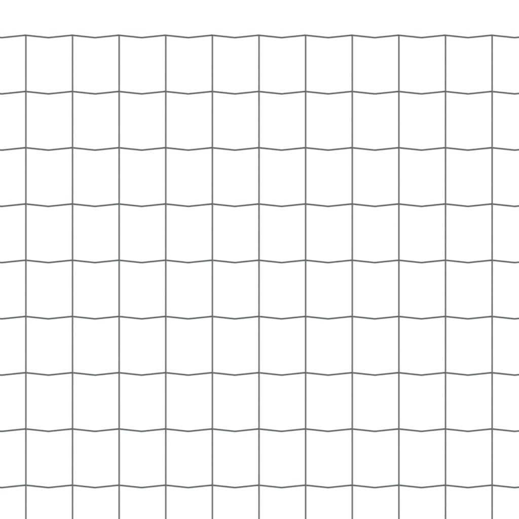 Euro ograda 25 x 0,8 m čelična siva