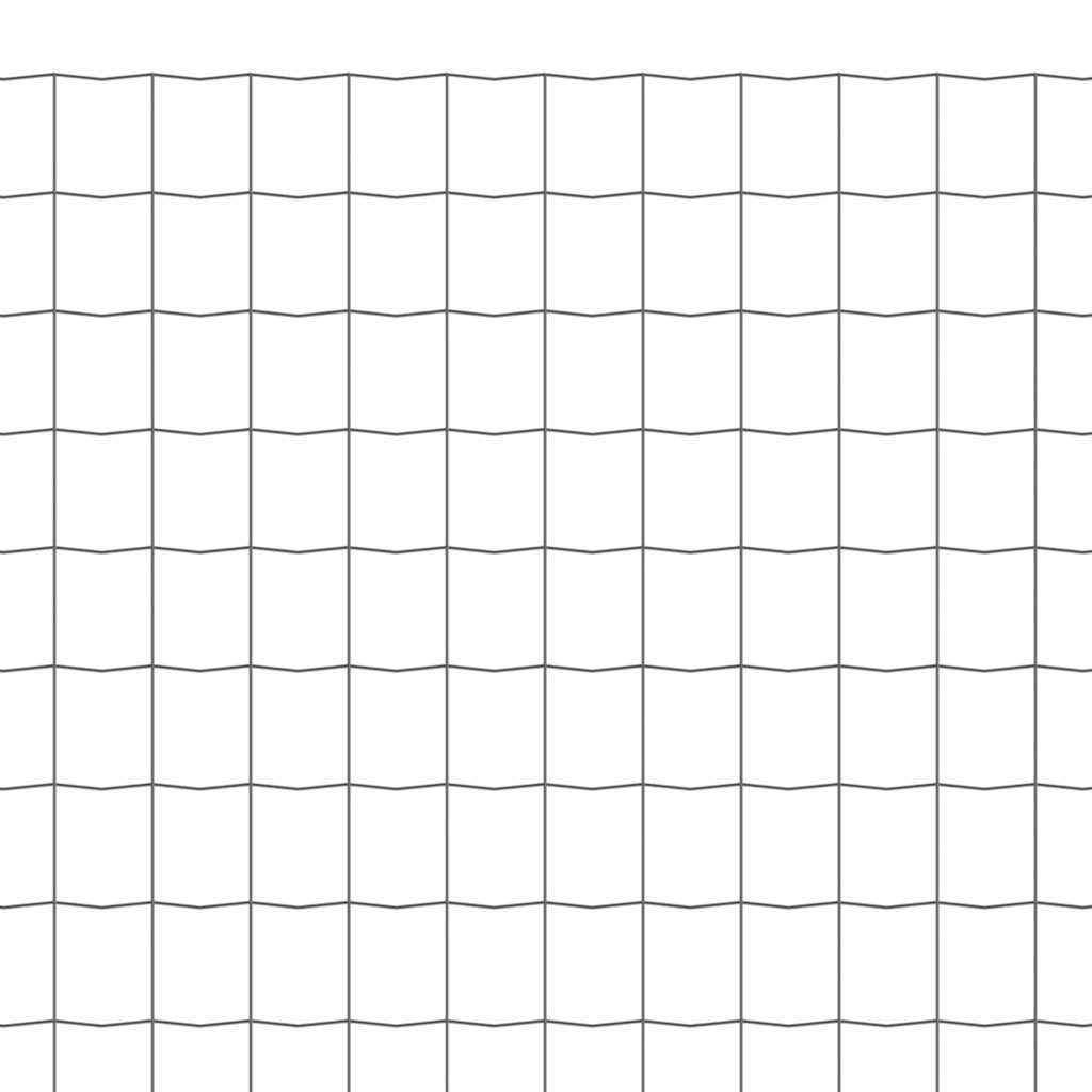 Euro ograda 10 x 1,5 m čelična siva