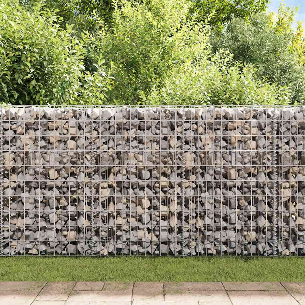 Gabionska košara od pocinčanog čelika 120 x 30 x 50 cm