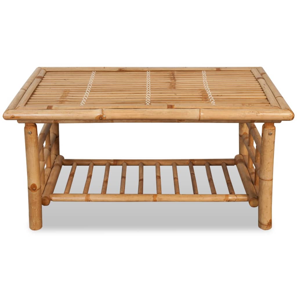 Stolić za Kavu od Bambusa 90x50x45 cm