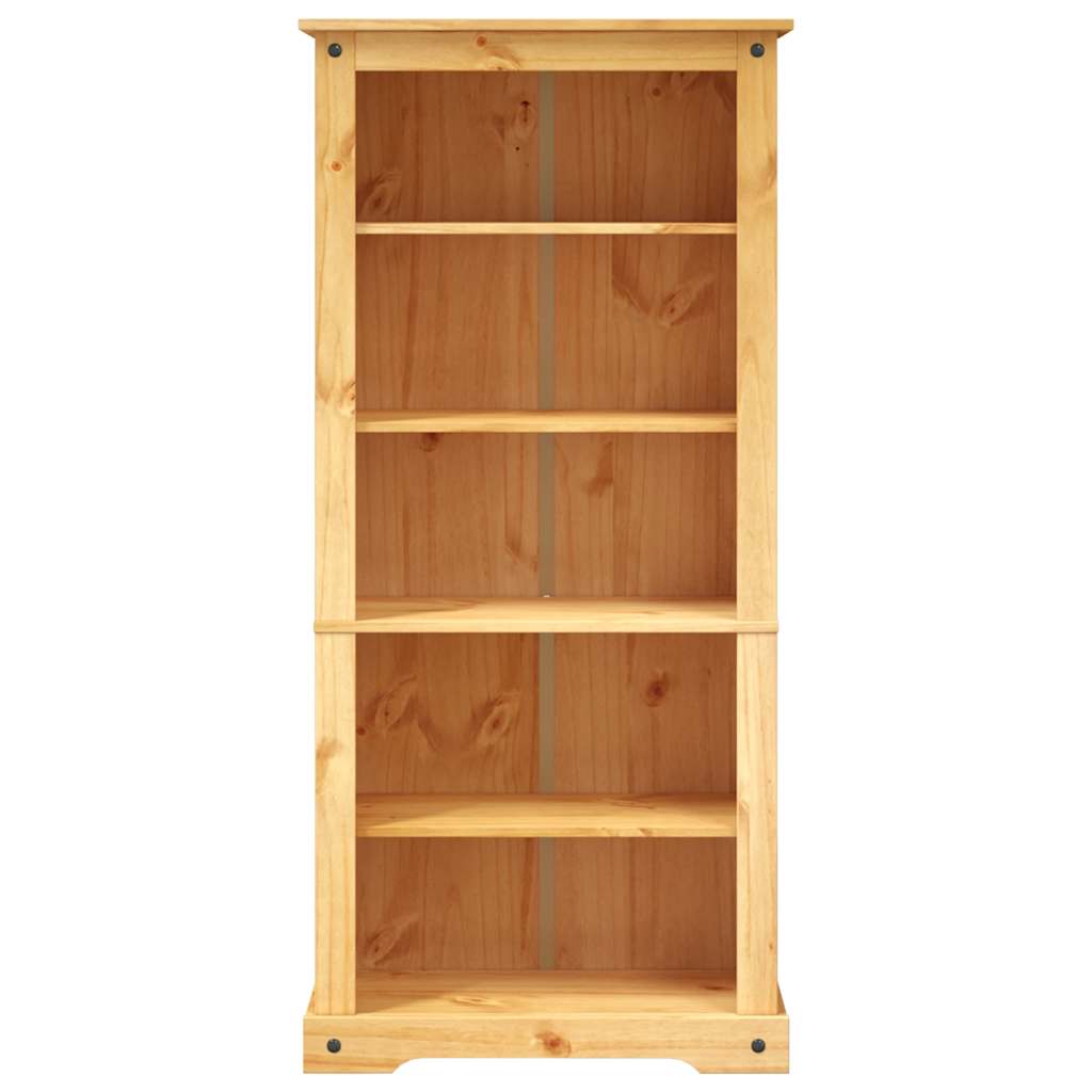Biblioteka od borovine meksički asortiman Corona 80x40x170 cm