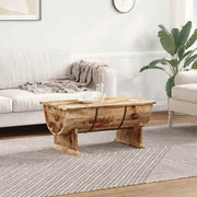 Stolić za Kavu Masivno Mango Drvo 88x50x40 cm
