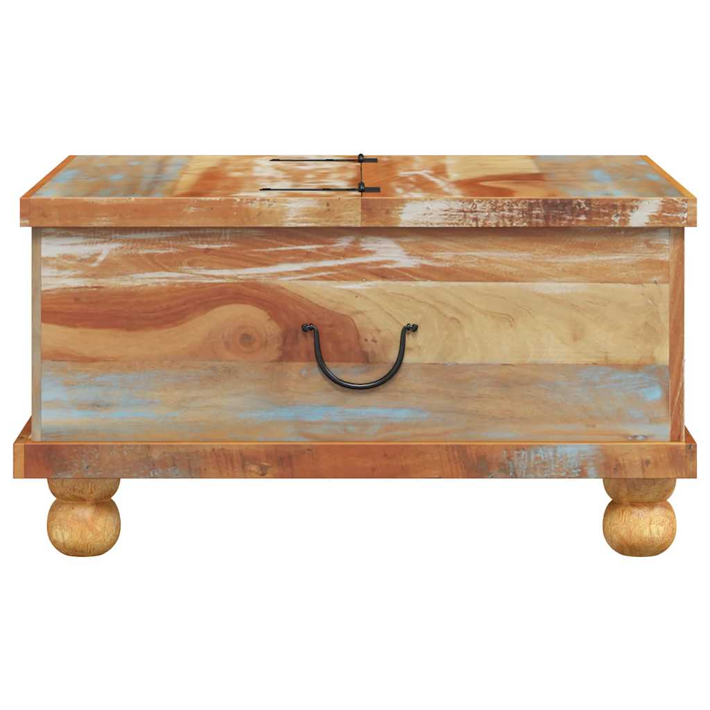 Stolić za kavu od obnovljenog drva 70 x 70 x 38 cm