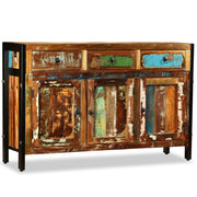 Komoda Masivno Obnovljeno Drvo 120x35x76 cm