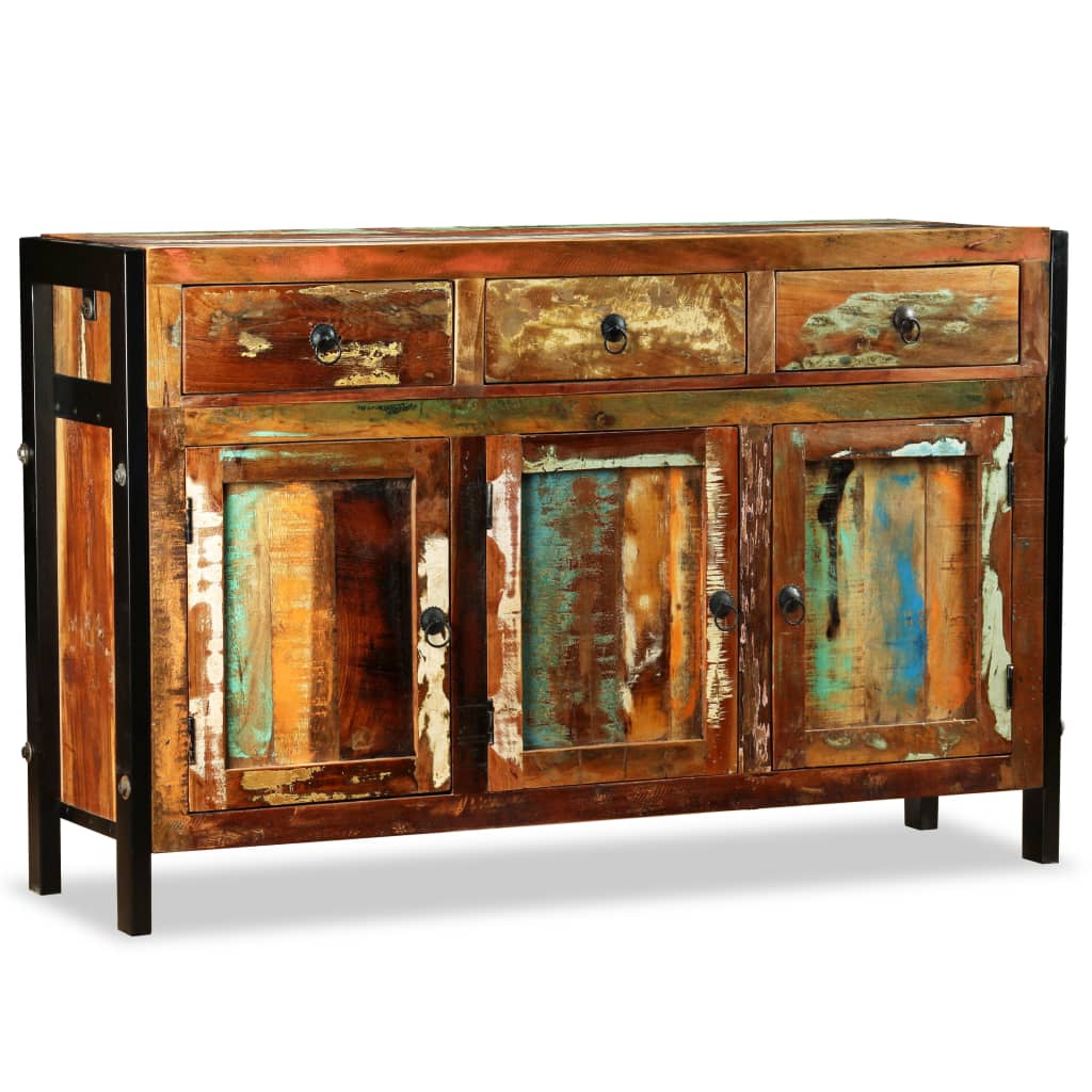 Komoda Masivno Obnovljeno Drvo 120x35x76 cm