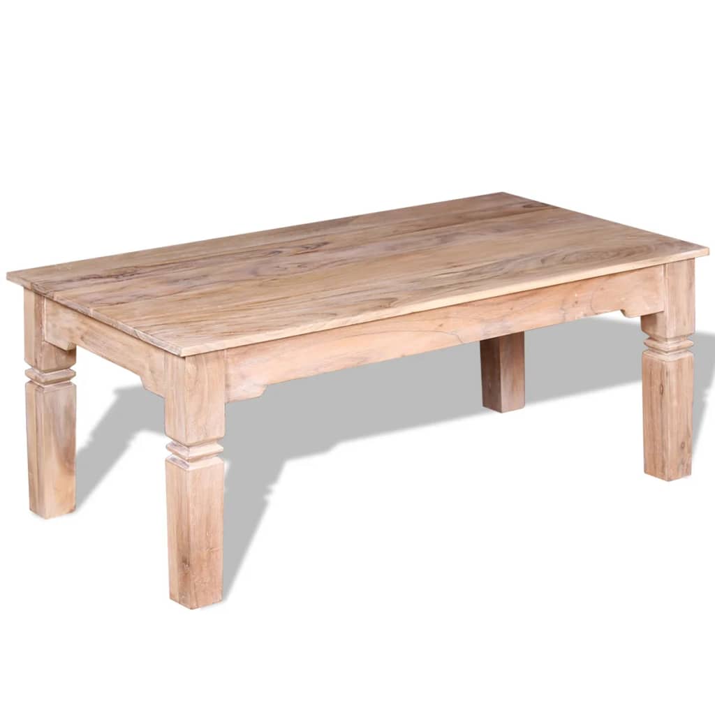 Stolić za kavu od bagremovog drva 110 x 60 x 45 cm