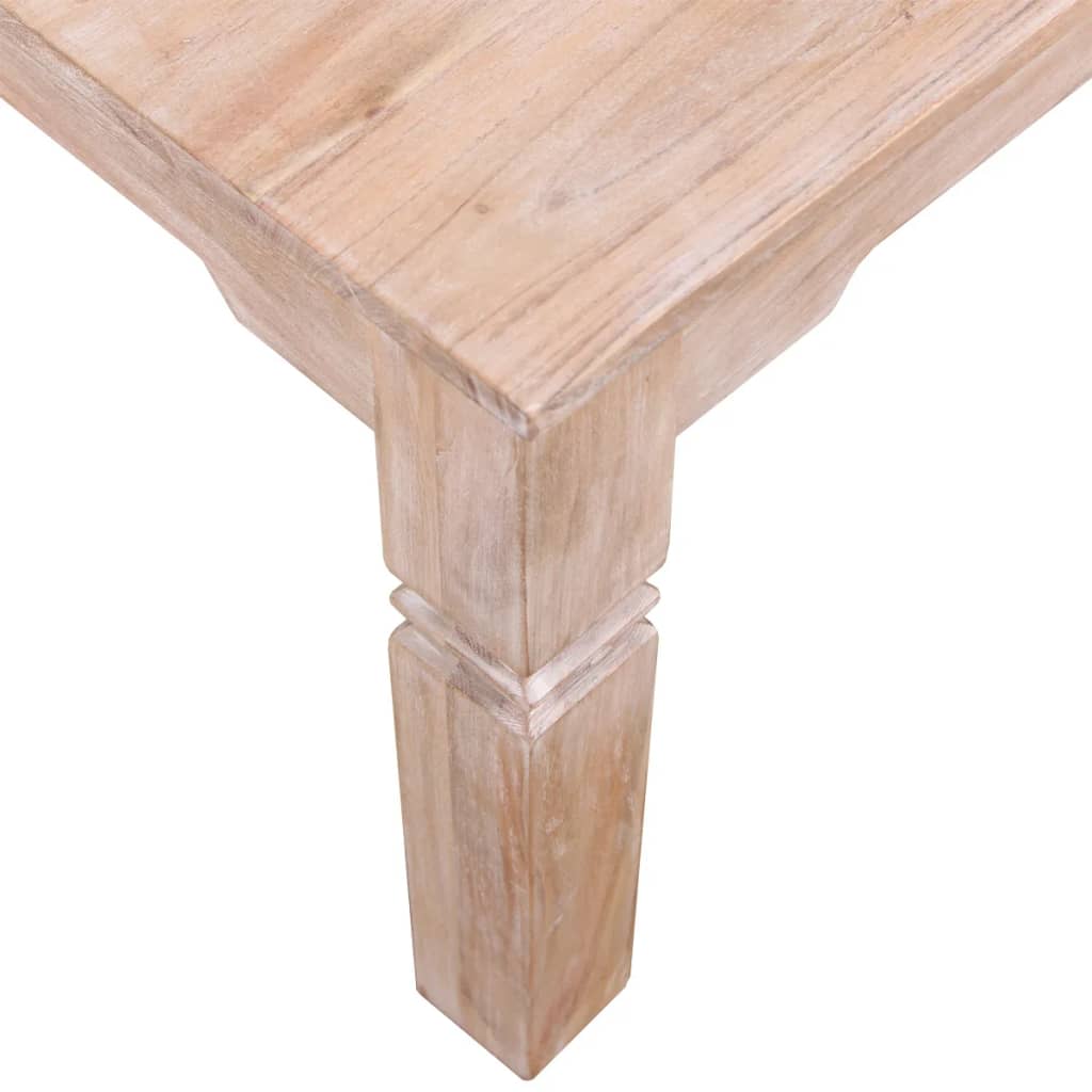 Stolić za kavu od bagremovog drva 60 x 60 x 45 cm