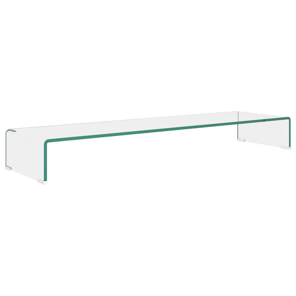 Stalak za TV /Monitor Prozirno Staklo 110x30x13 cm