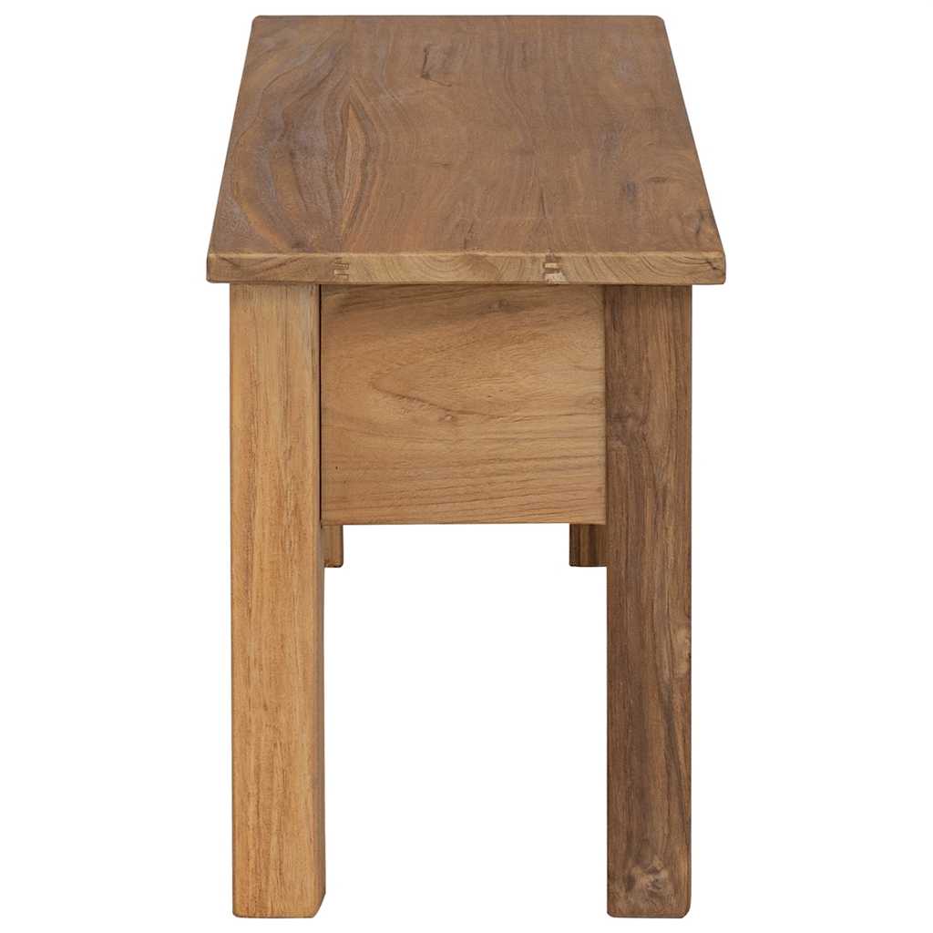 Klupa za hodnik od masivne tikovine 90x30x40 cm