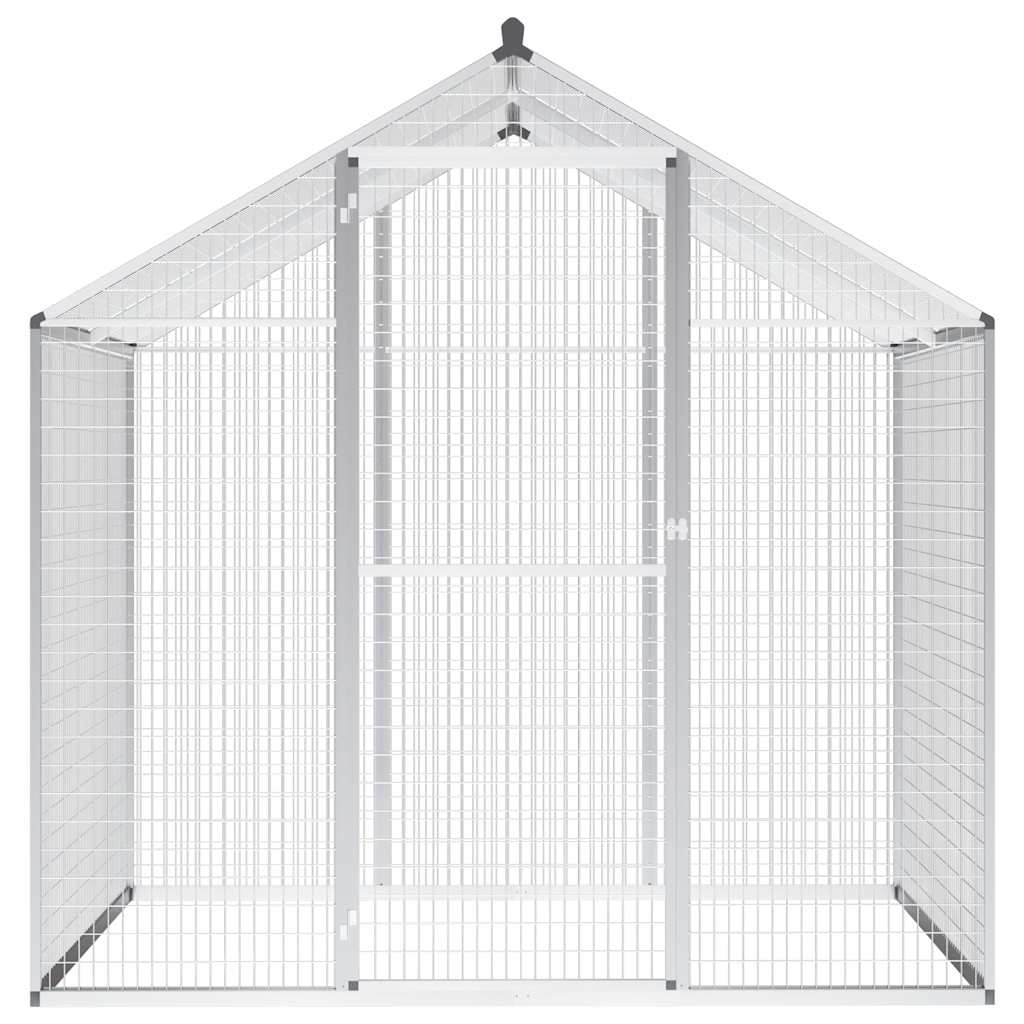 Vanjski kavez za ptice od aluminija 178 x 122 x 194 cm