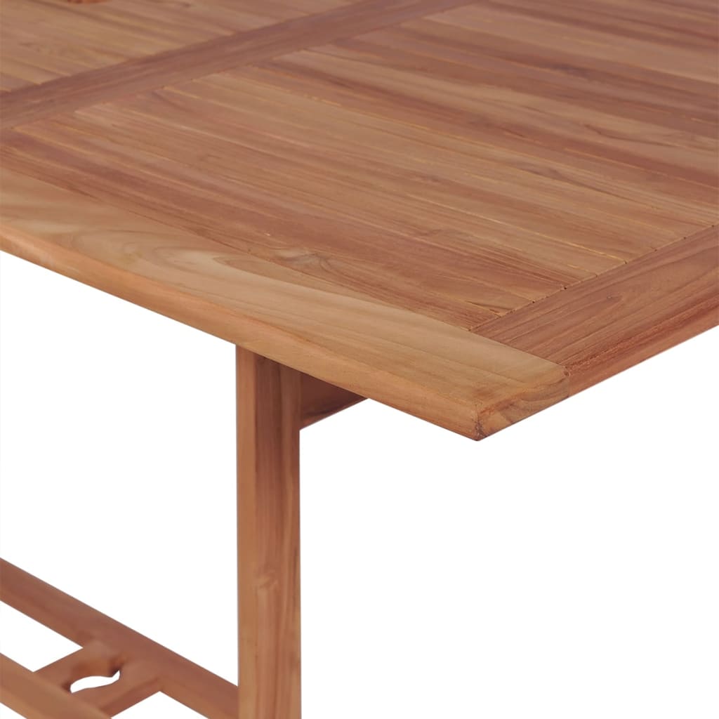 Vrtni stol 180 x 90 x 75 cm masivna tikovina