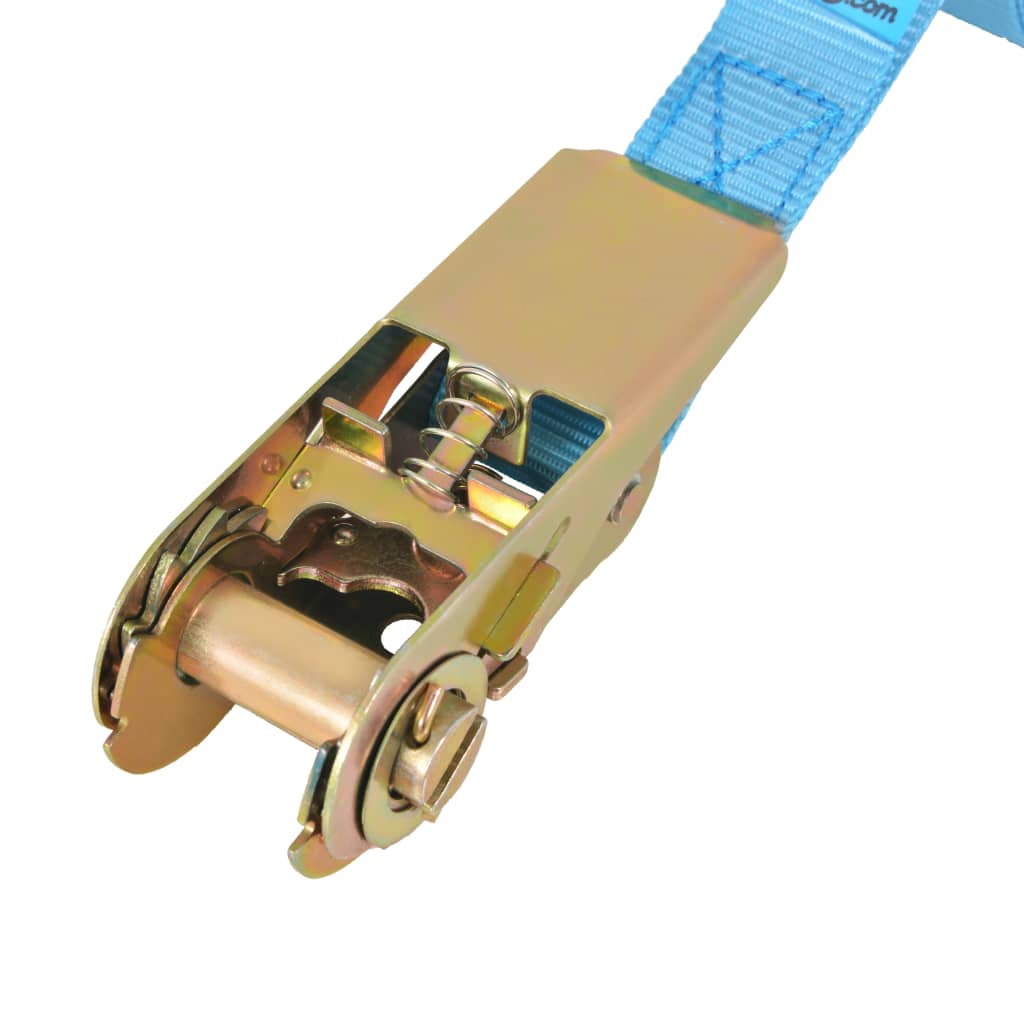 Trake za Vezanje Tereta 10 kom 0,8 Tona 4mx25mm Plave