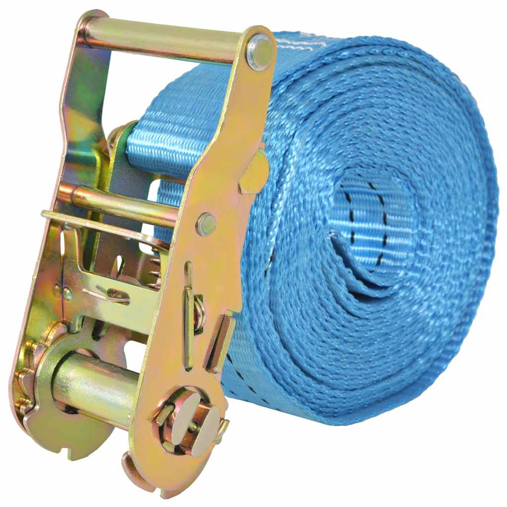 Trake za Vezanje Tereta 4 kom 2 Tone 6mx38mm Plave
