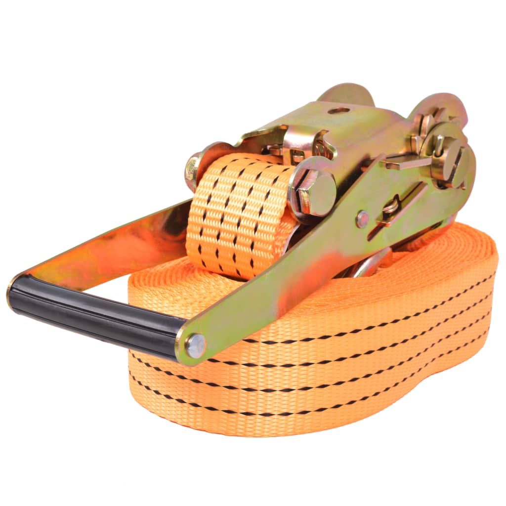 Trake za Vezanje Tereta 10 kom 2 Tone 8mx50mm Narančaste