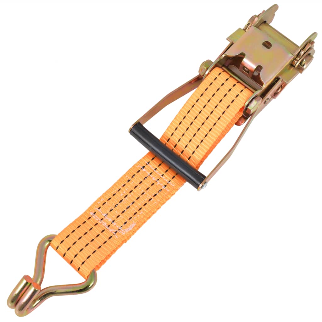Trake za Vezanje Tereta 10 kom 2 Tone 8mx50mm Narančaste
