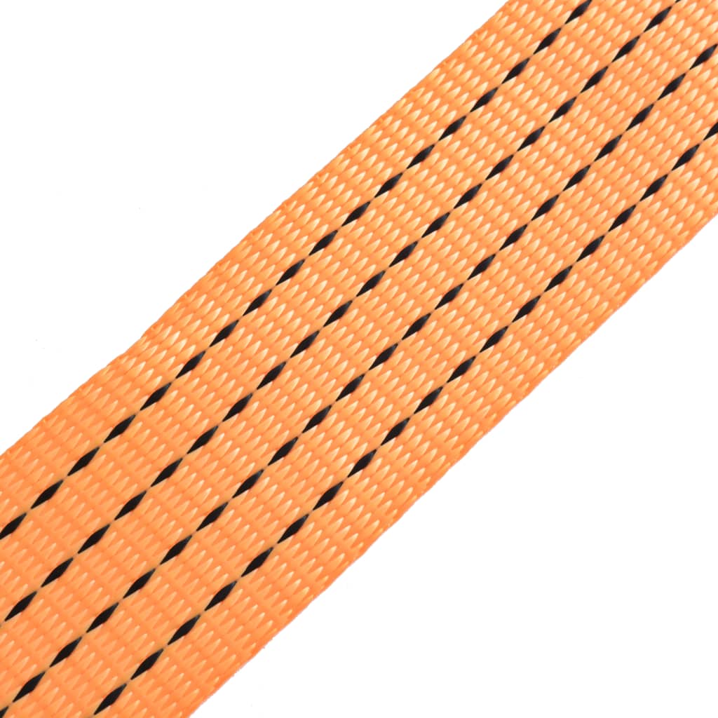 Trake za Vezanje Tereta 10 kom 2 Tone 8mx50mm Narančaste