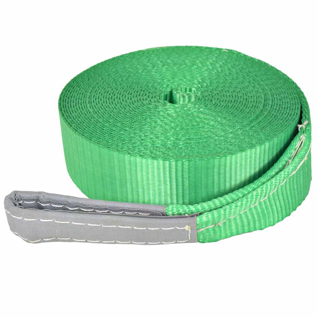 Uže za Balansiranje 15 m x 50 mm 150 kg Zeleno