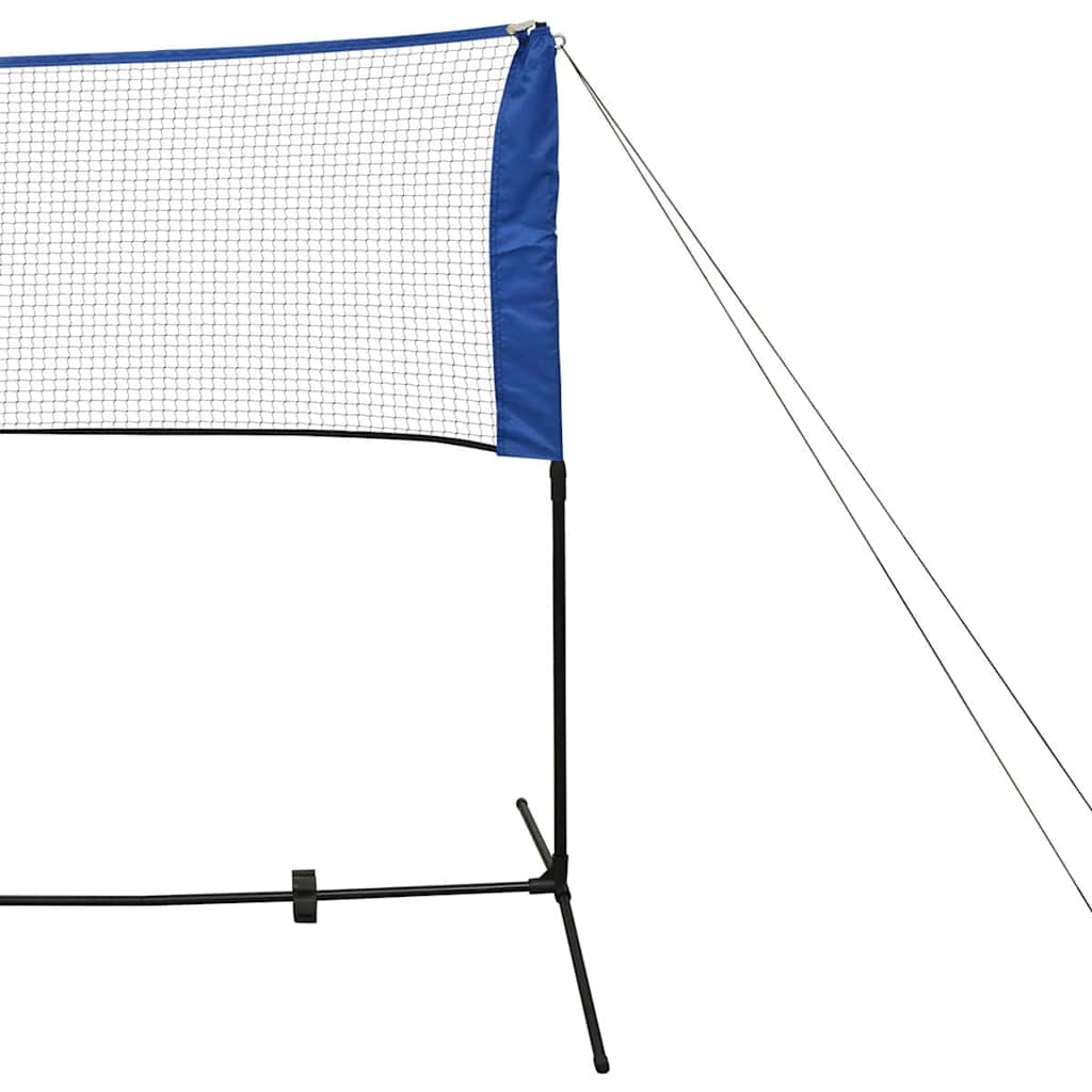 Set za Badminton s Mrežom i Lopticama 500x155 cm
