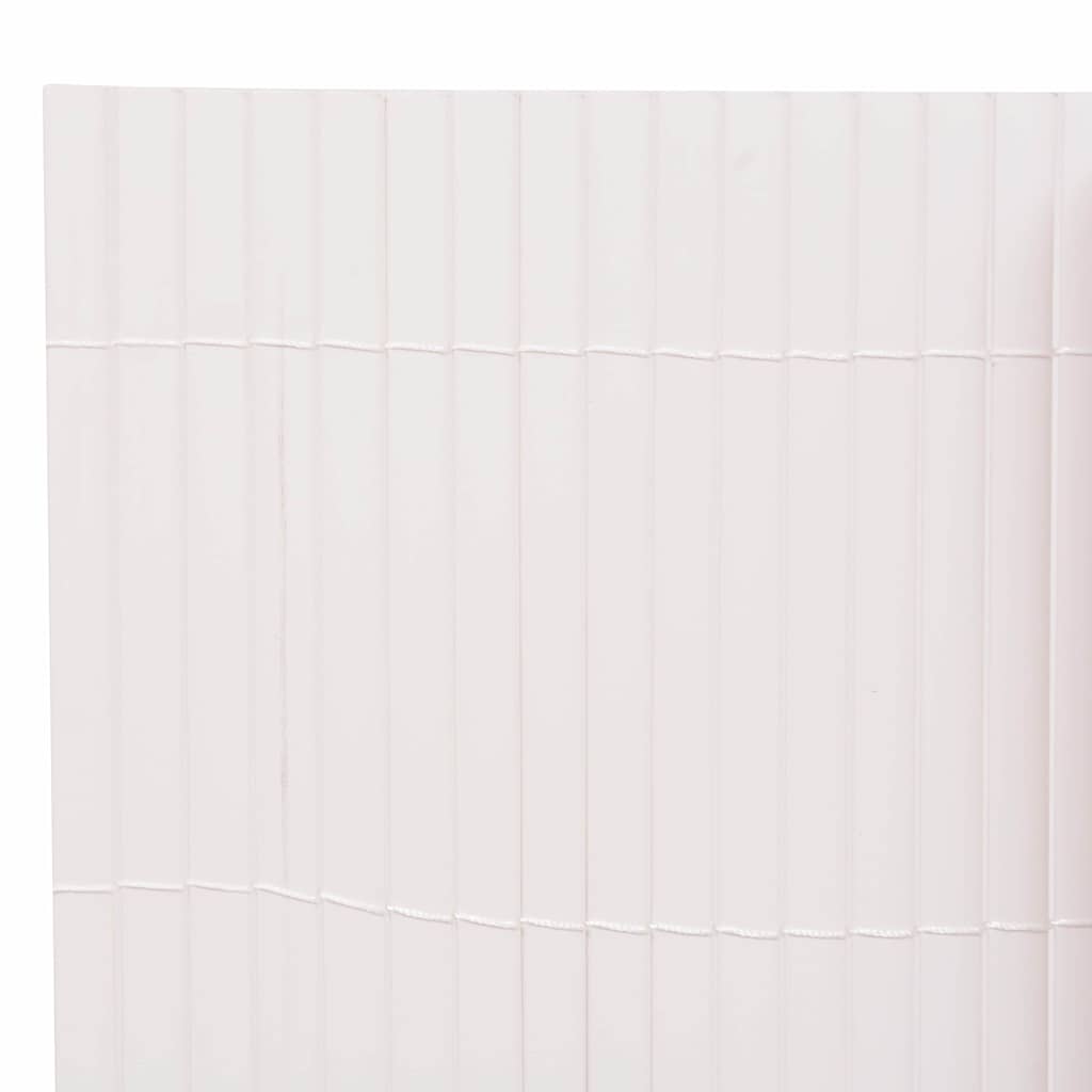 Dvostrana Vrtna Ograda 90x300 cm Bijela