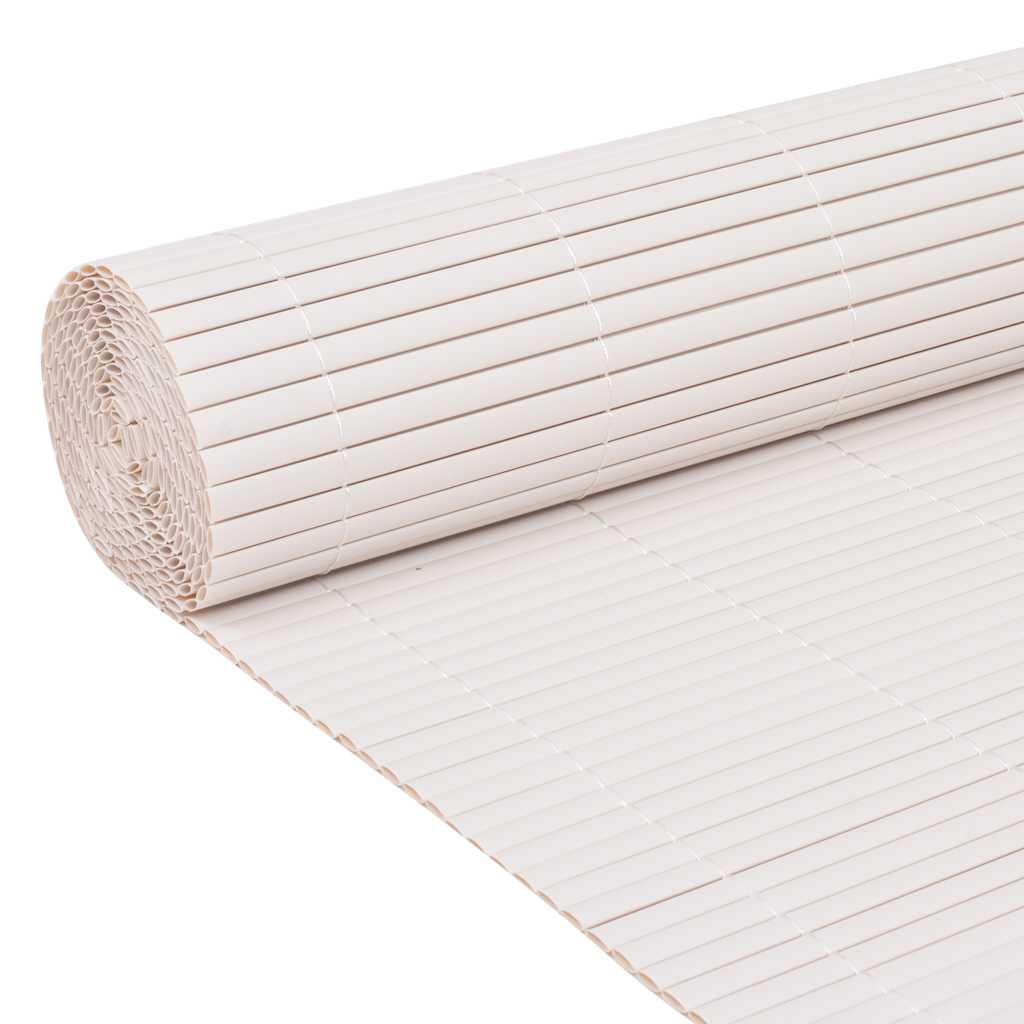 Dvostrana Vrtna Ograda 90x300 cm Bijela