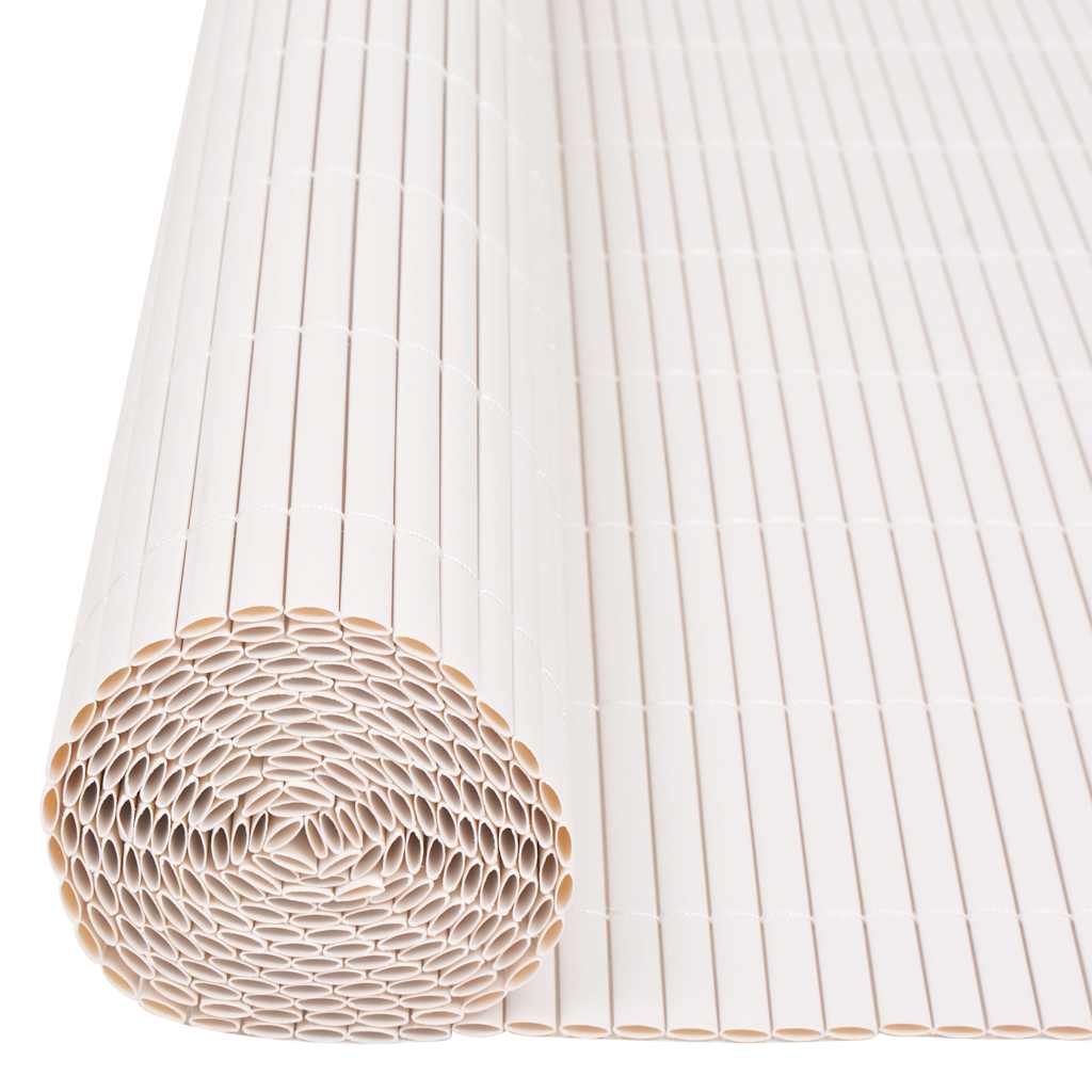Dvostrana Vrtna Ograda 90x500 cm Bijela