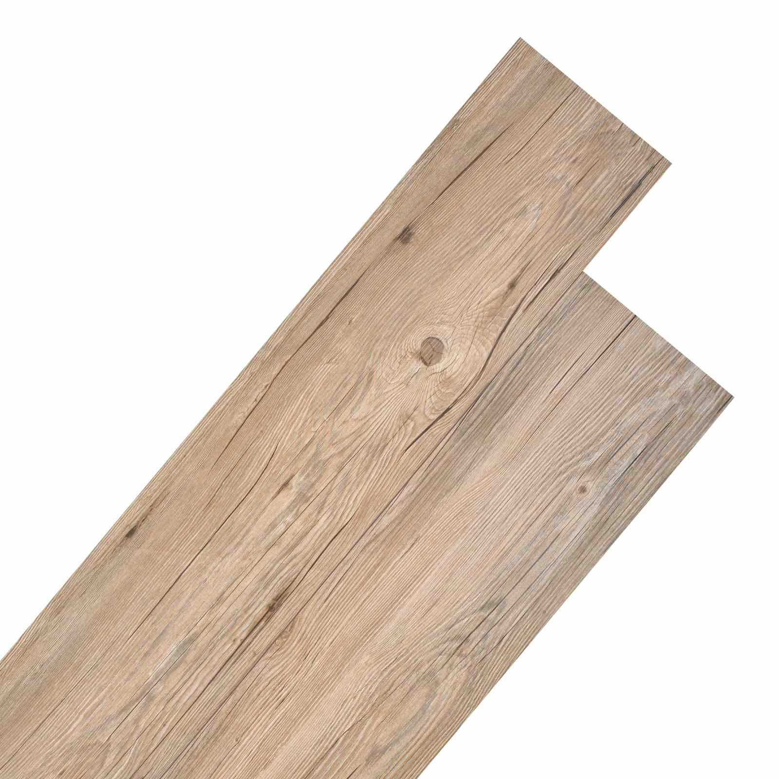 Podne daske 18 pcs Smeđa 5,26 m² PVC