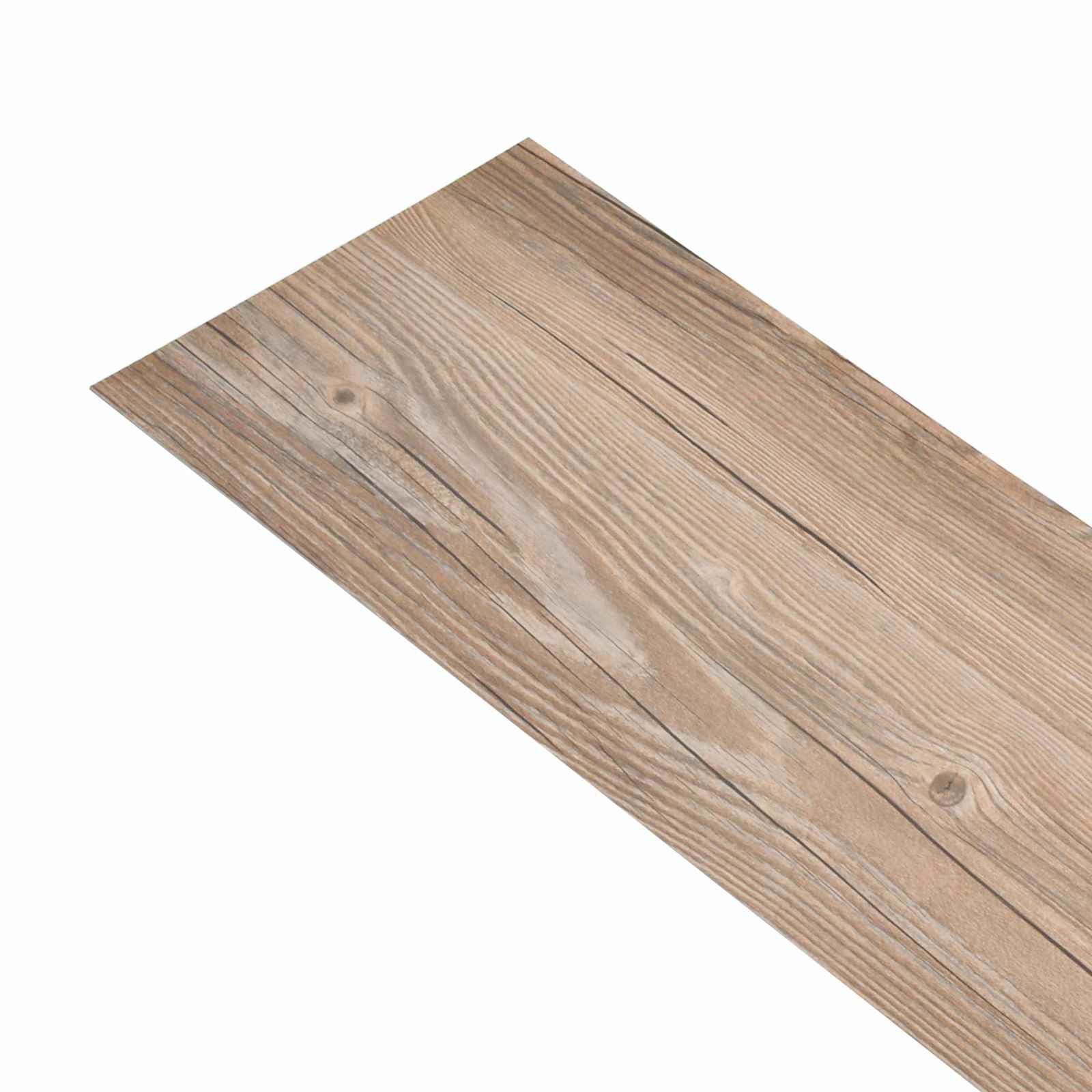 Podne daske 18 pcs Smeđa 5,26 m² PVC