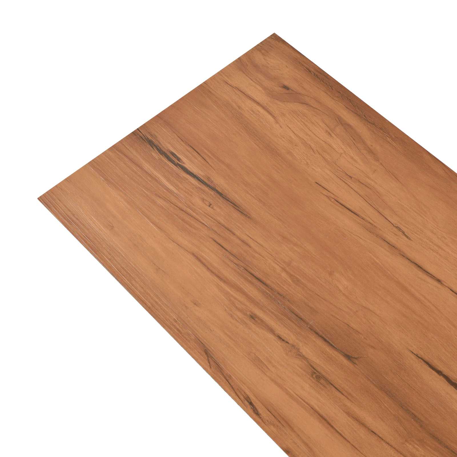 Podne daske 18 pcs Smeđa 5,26 m² PVC