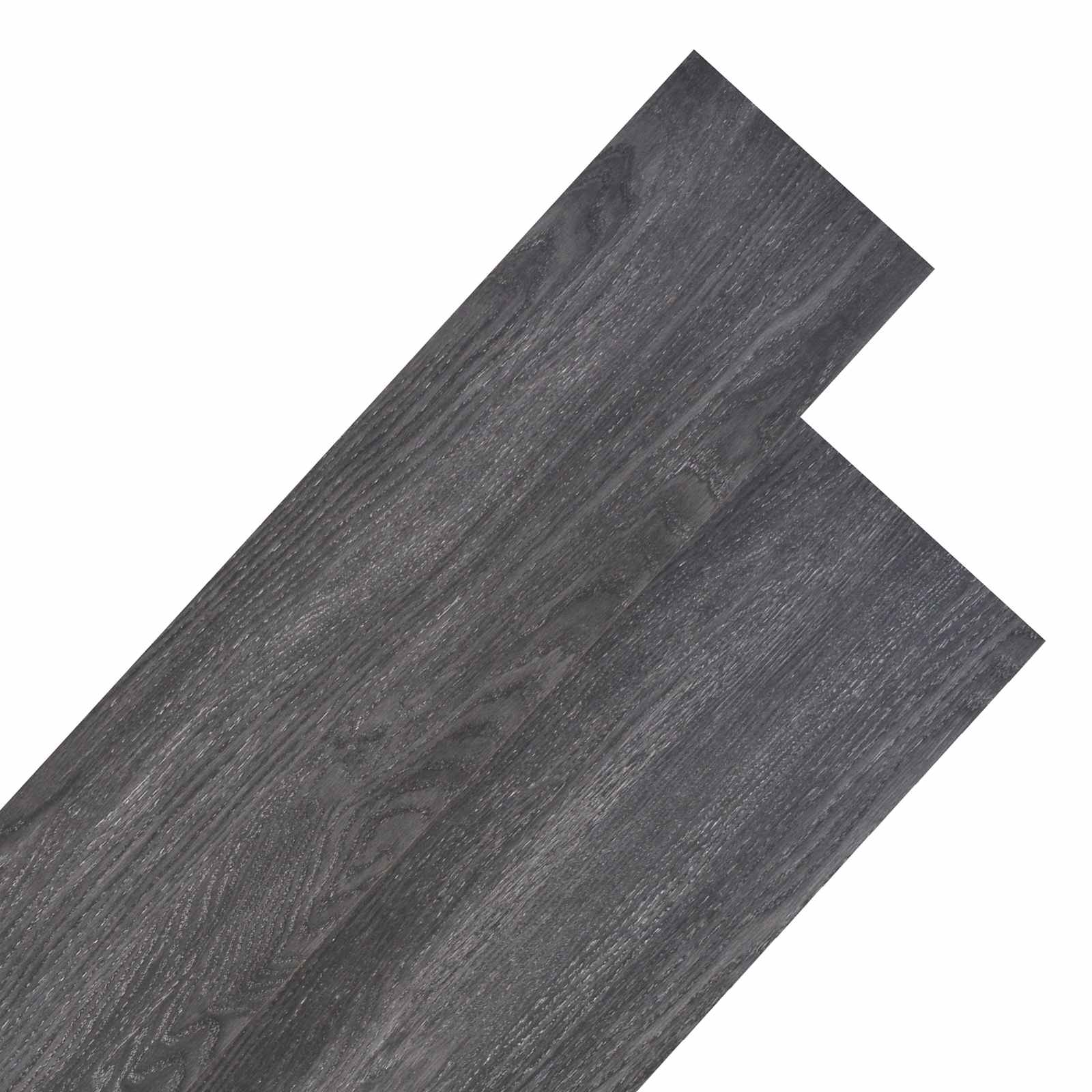 Podne daske 18 pcs Crna i bijela 5,26 m² PVC