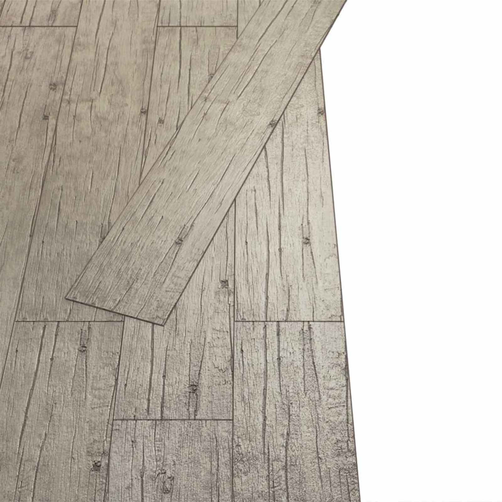 Podne daske 5,02 m² 36 pcs PVC Orah pranje