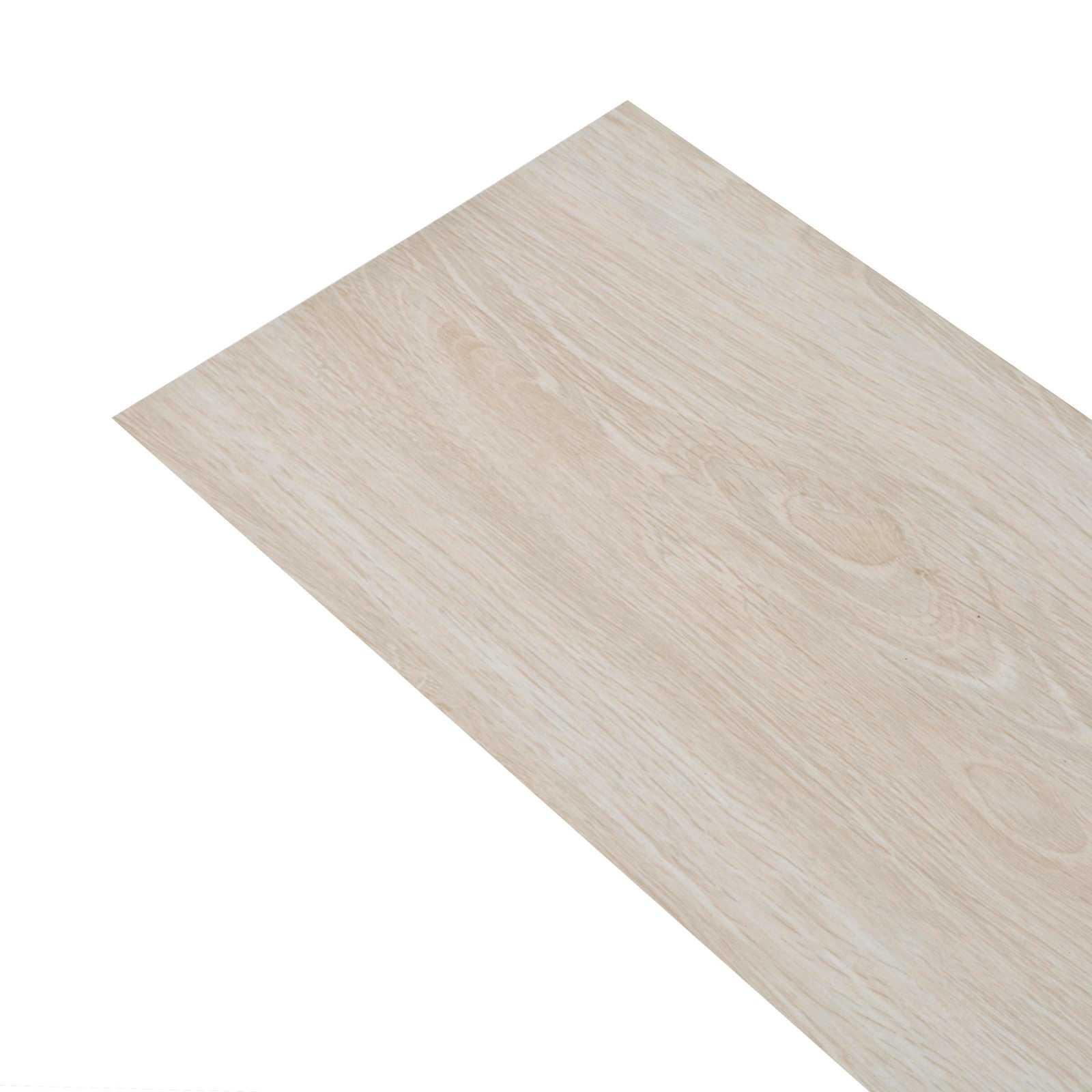 Podne daske 36 pcs Hrast klasično bijeli 5,02 m² PVC
