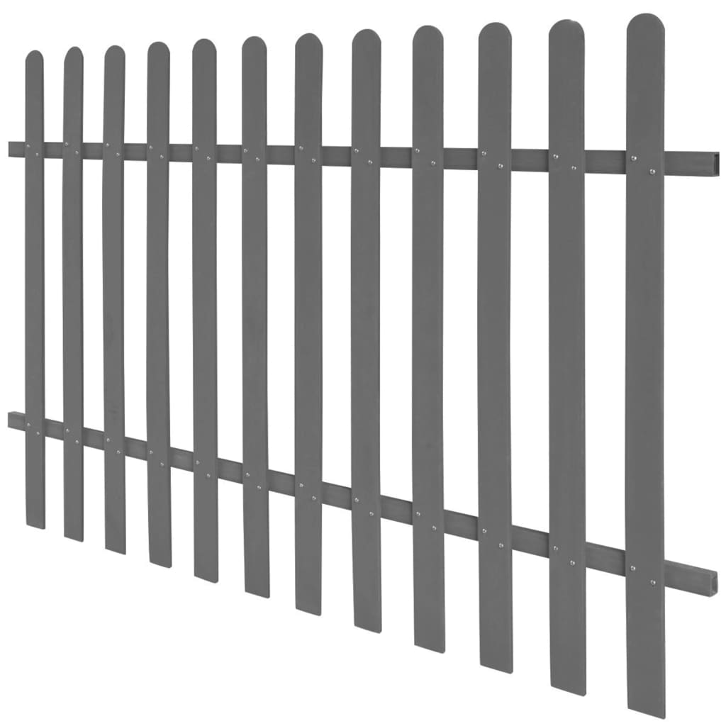Ograda od kolaca WPC 200 x 120 cm