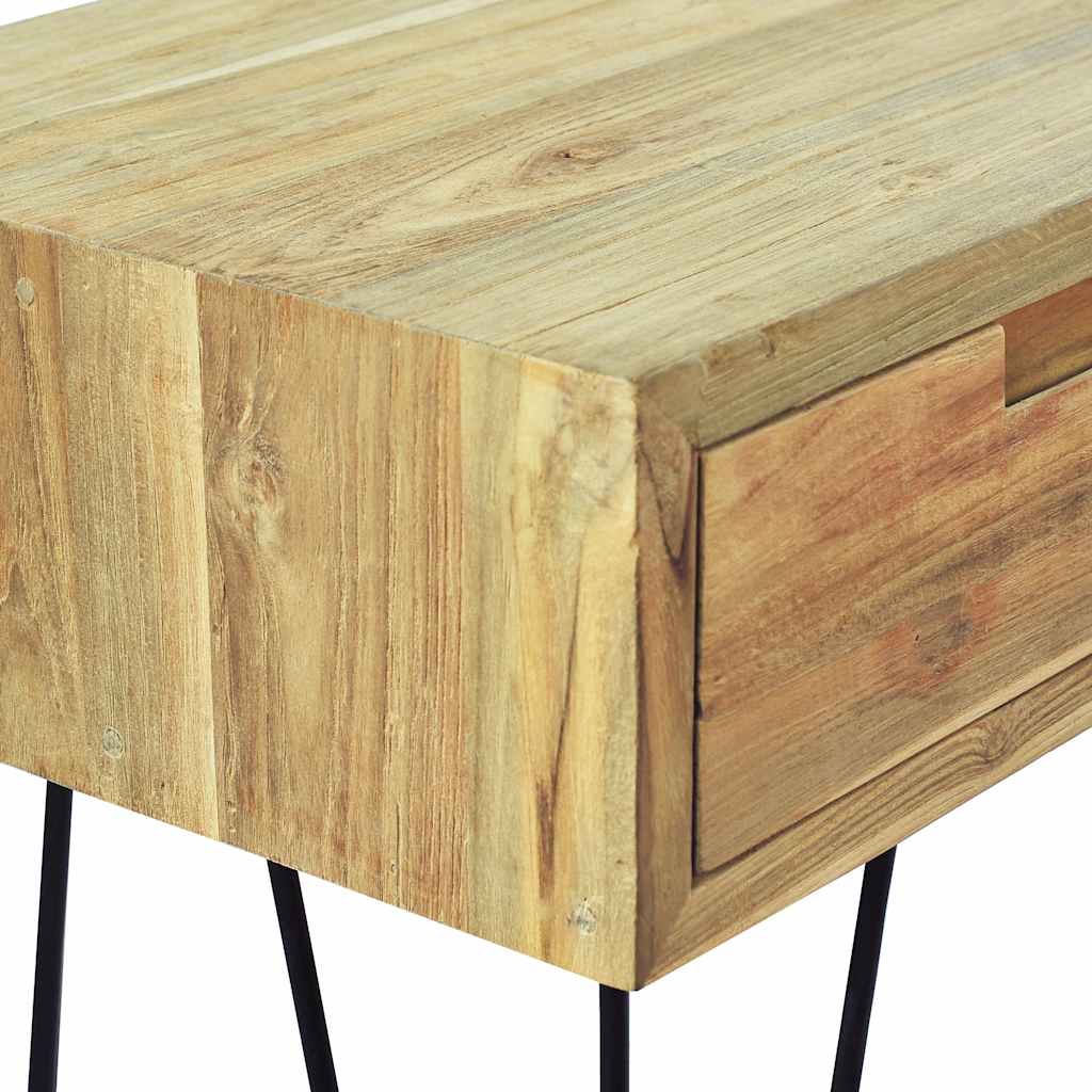 Konzolni Stol 120x35x76 cm Masivna Tikovina