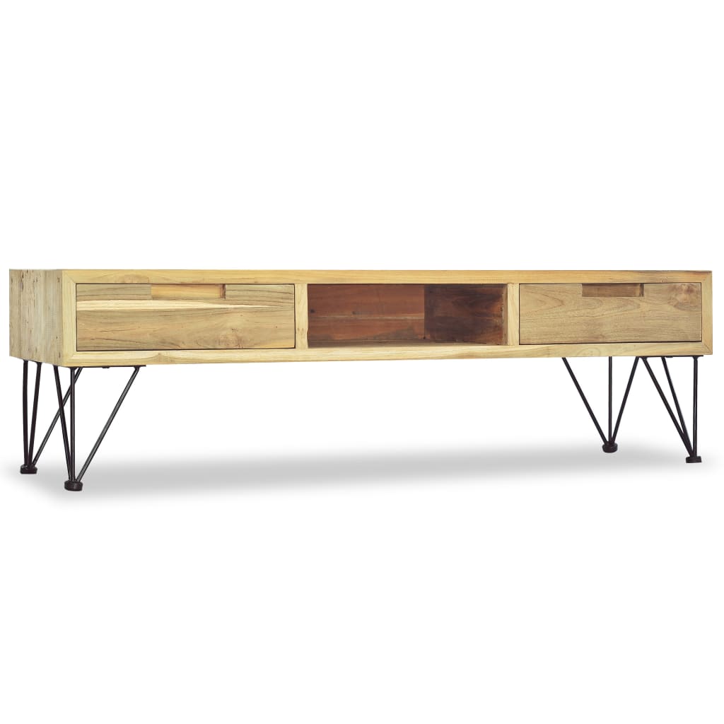 TV Ormarić 120x35x35 cm Masivna Tikovina
