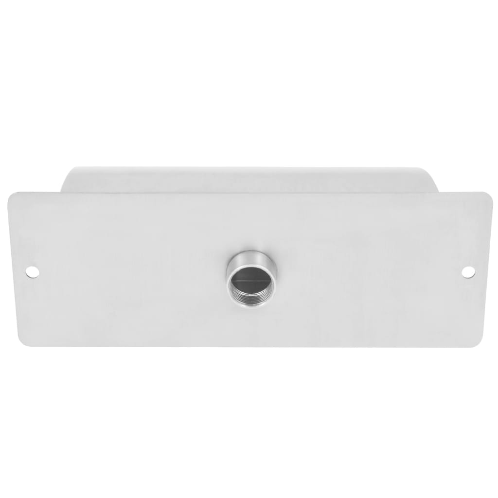 Fontana za bazen od nehrđajućeg čelika 30 x 9 x 26 cm srebrna