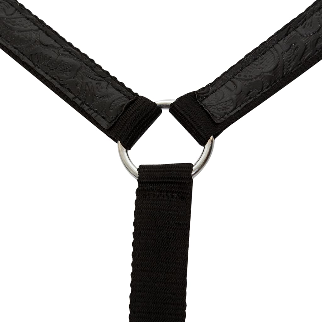Western Sedlo, Uzda i Obujmica Prava Koža 13 " Crno