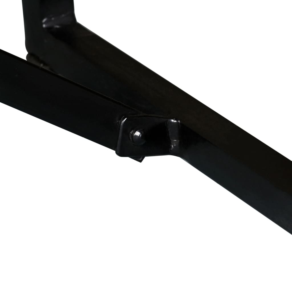 Klupa od masivnog obnovljenog drva 110 x 35 x 45 cm