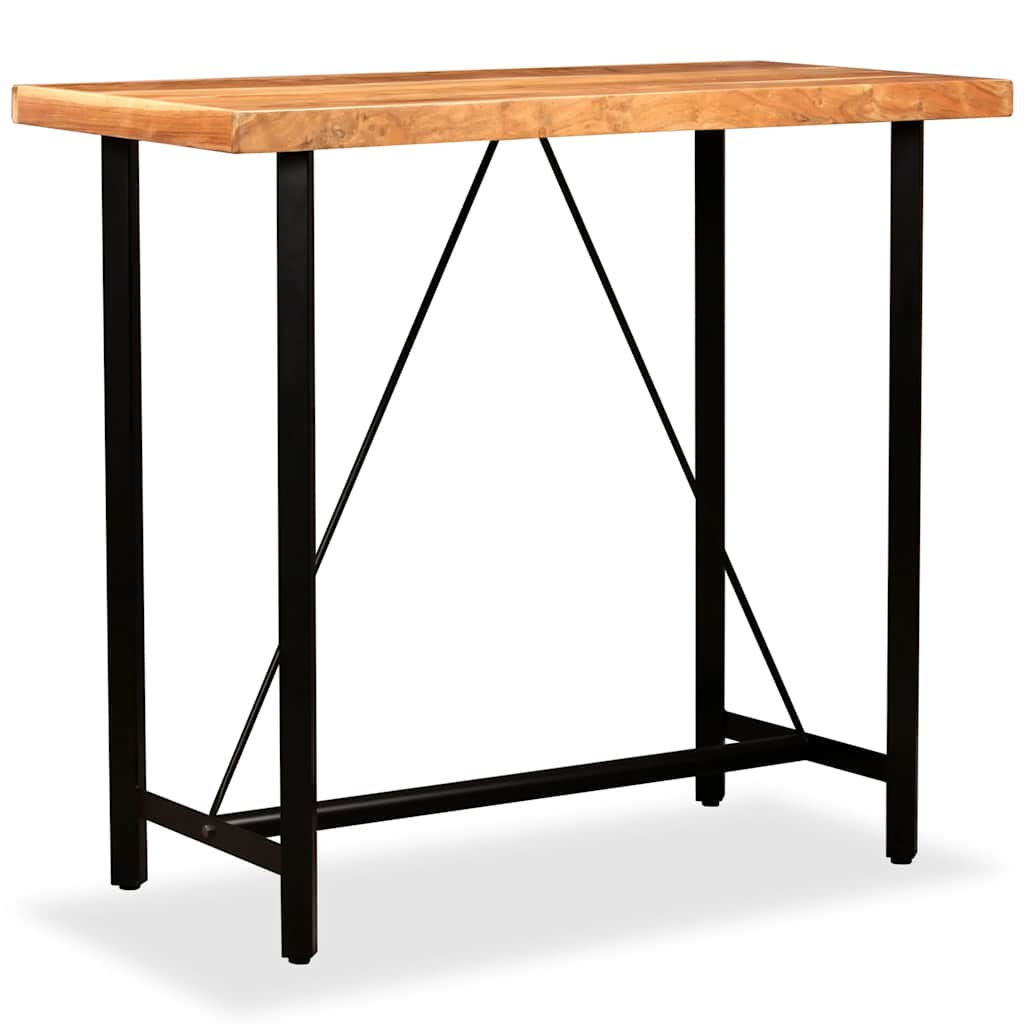 Barski stol od masivnog bagremovog drva 120 x 60 x 107 cm