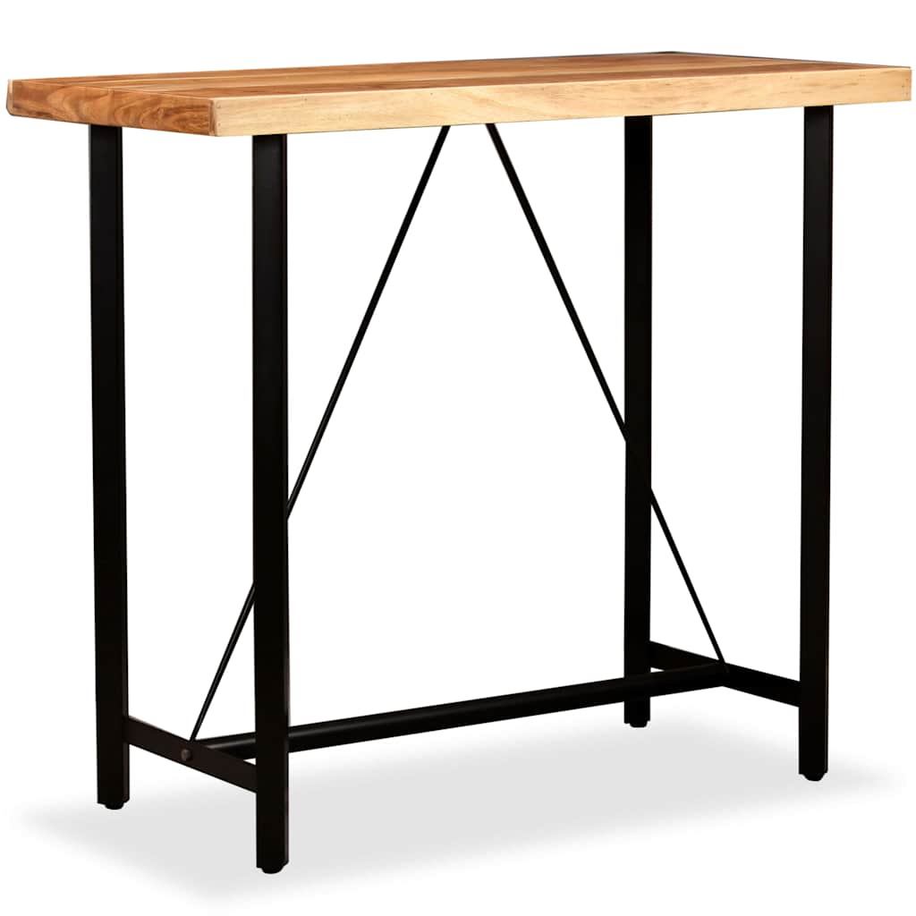 Barski stol od masivnog bagremovog drva 120 x 60 x 107 cm