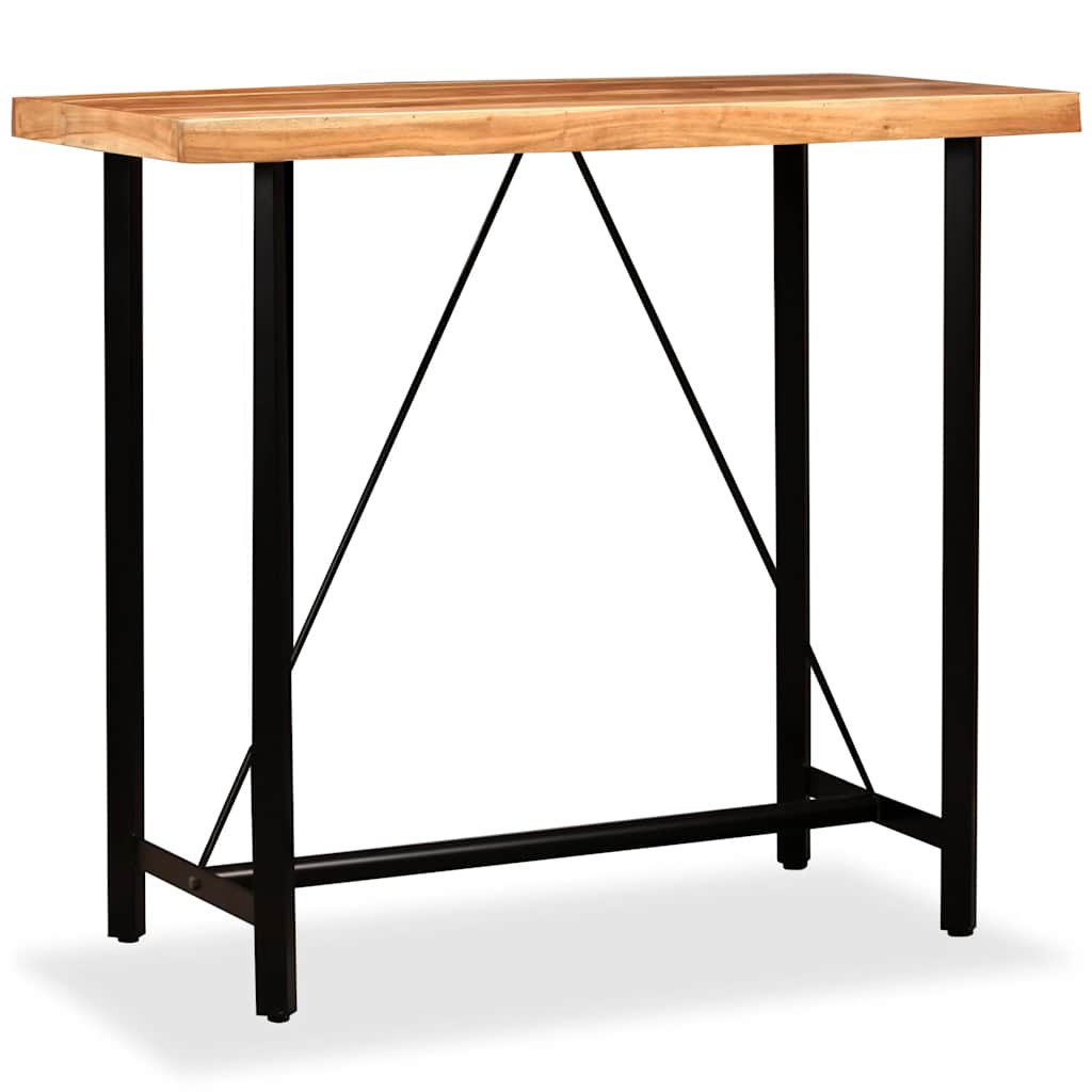 Barski stol od masivnog bagremovog drva 120 x 60 x 107 cm