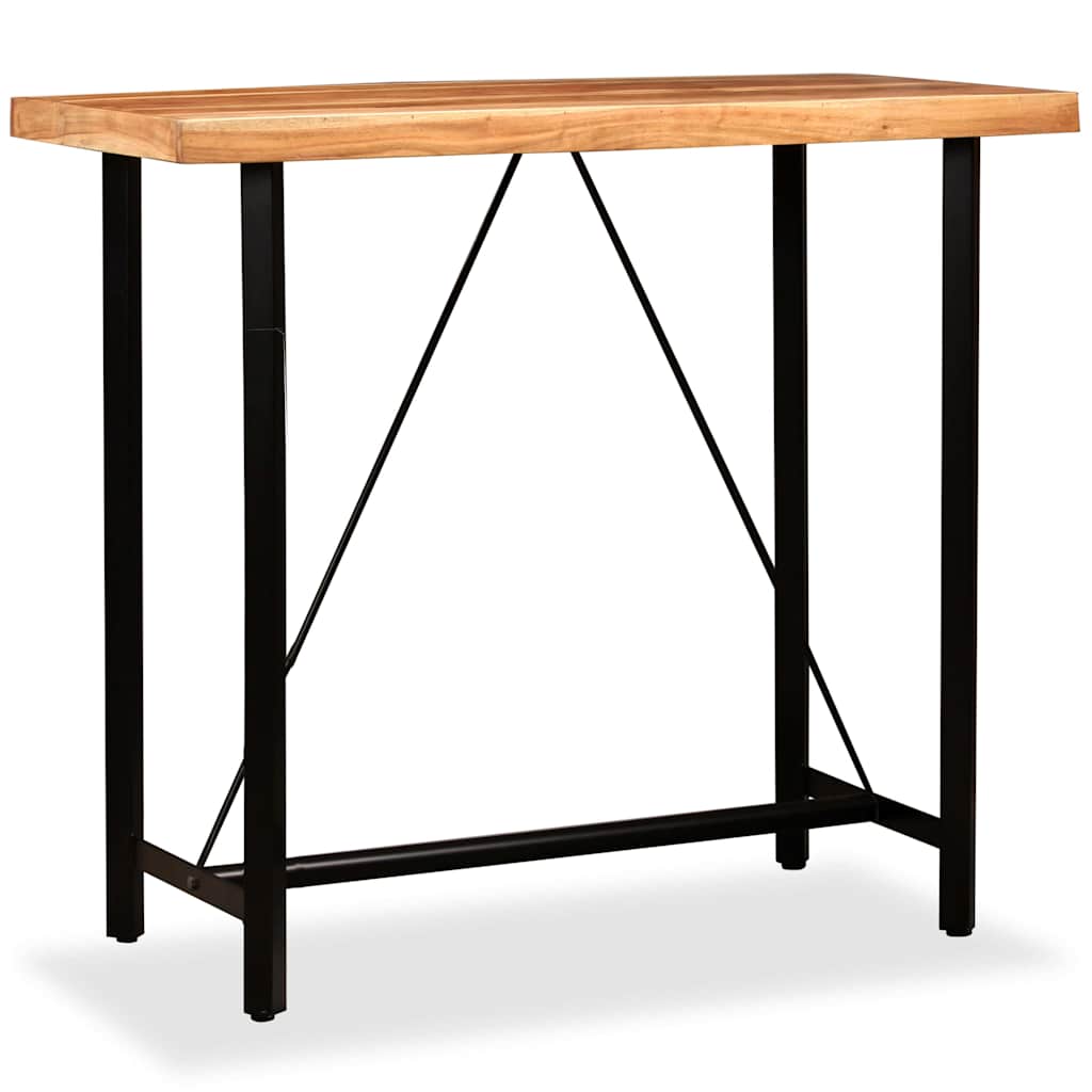 Barski stol od masivnog bagremovog drva 120 x 60 x 107 cm