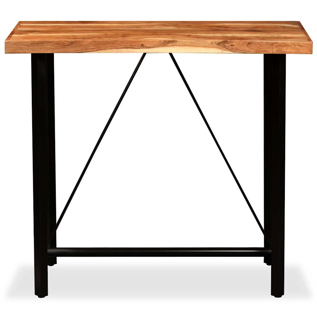 Barski stol od masivnog bagremovog drva 120 x 60 x 107 cm