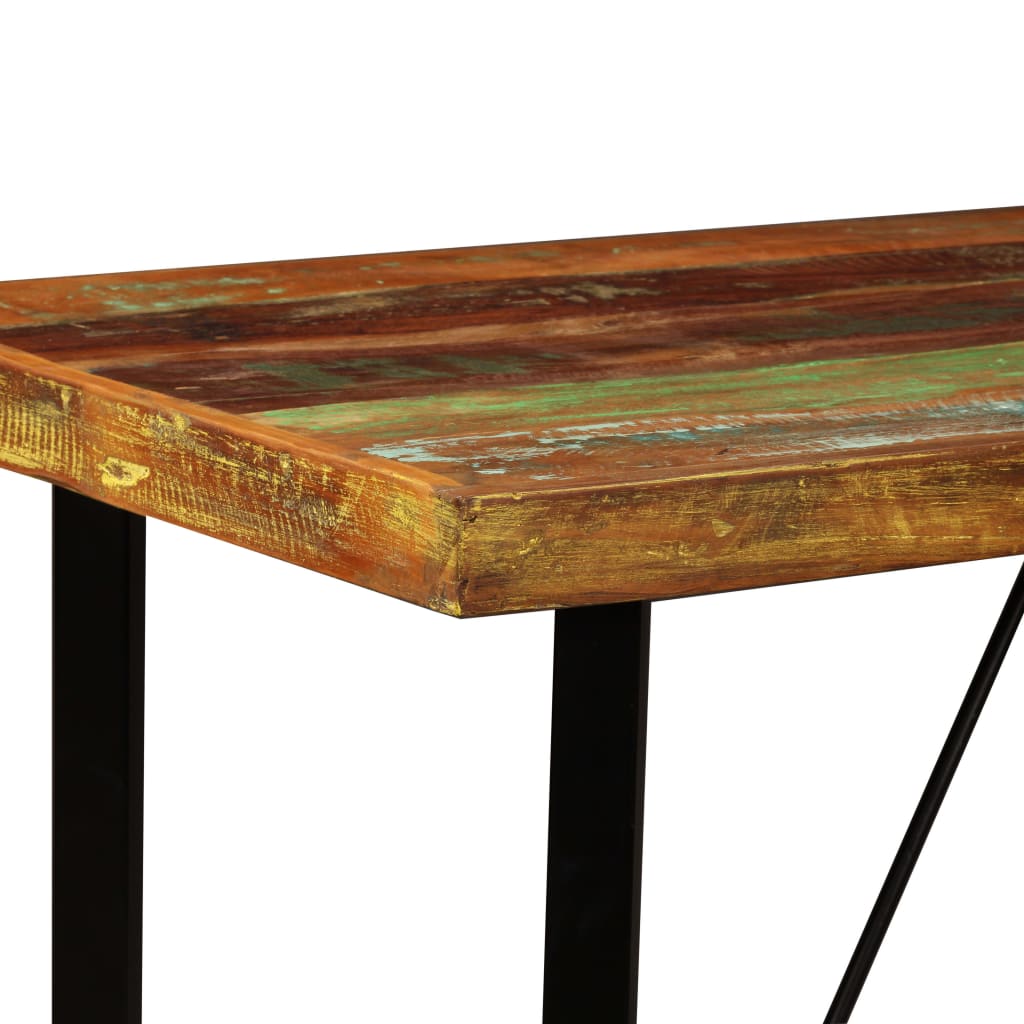 Barski Stol od Masivnog Obnovljenog Drva 120x60x107 cm