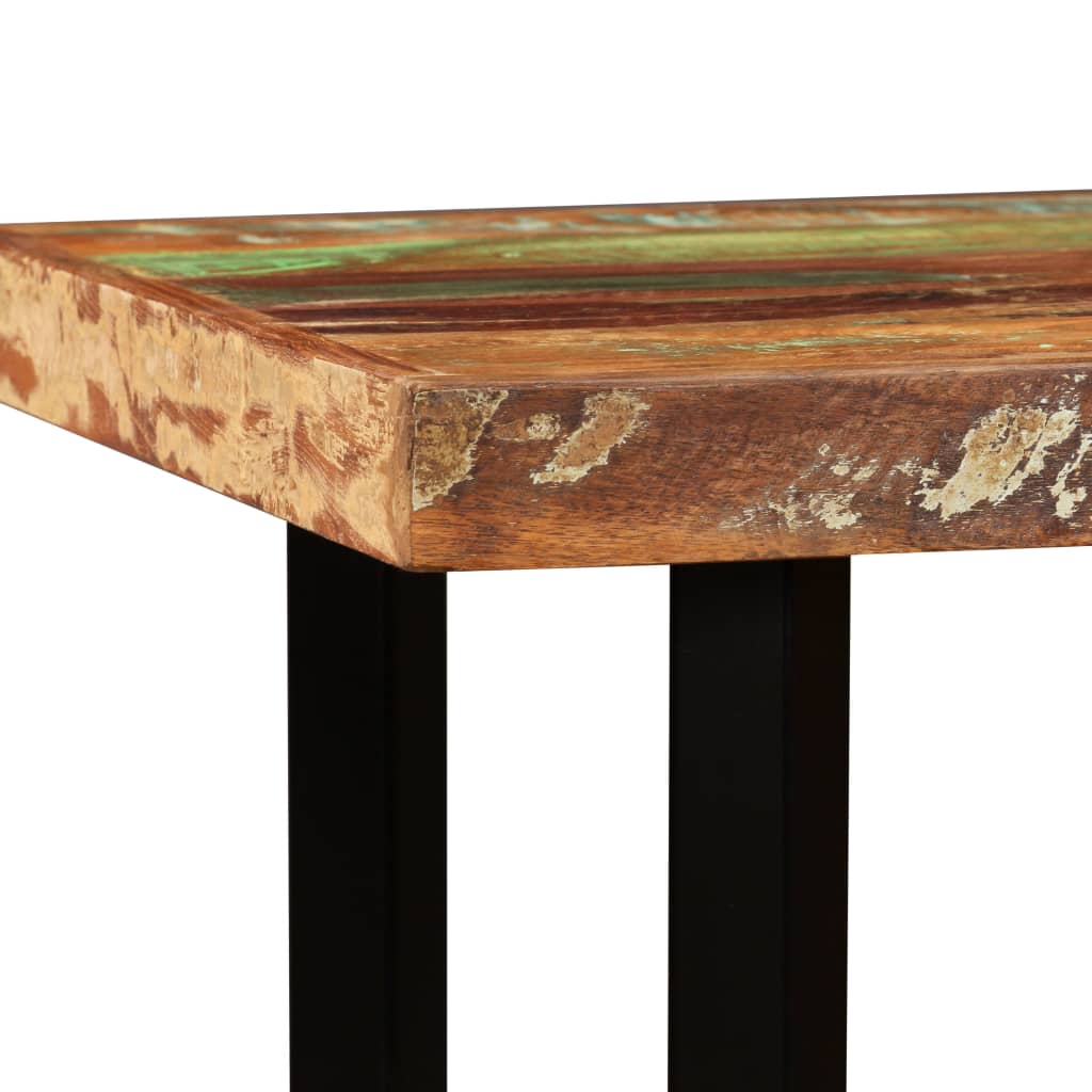 Barski Stol od Masivnog Obnovljenog Drva 120x60x107 cm