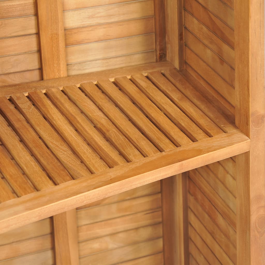 Sklopivi barski stol od masivne tikovine 155 x 53 x 105 cm